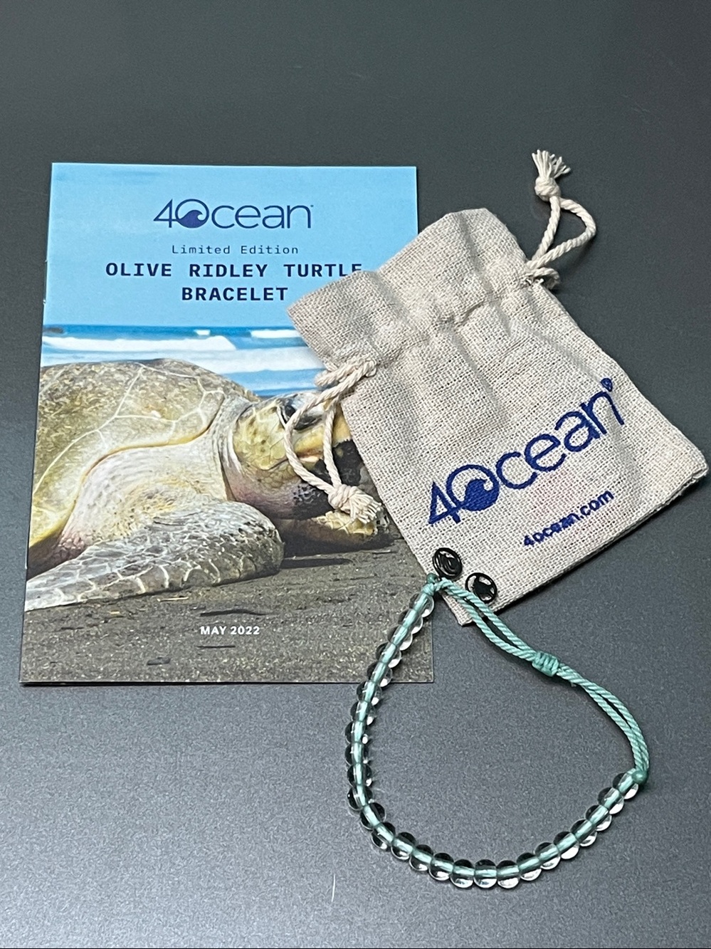 Limited edition bracelet from 4ocean multi colored brand new